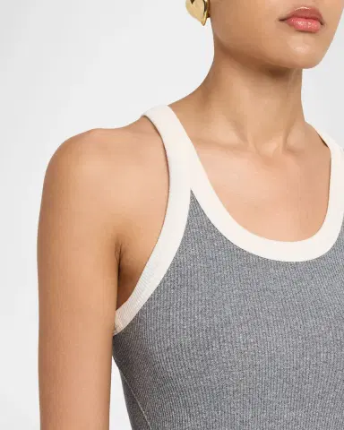 rag & bone The Essential Ribbed Tank Top | Thumbnail 4
