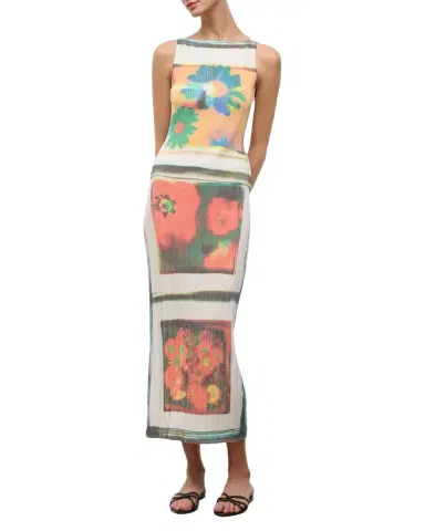 Staud Bryn Ribbed Sleeveless Top | Thumbnail 1 Staud Bryn Ribbed Sleeveless Top | Thumbnail 1