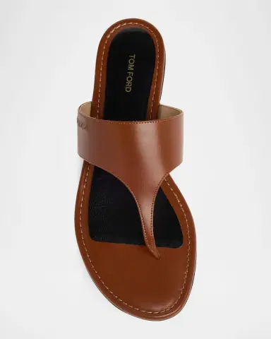 Tom Ford Soft Leather Thong Sandals | Thumbnail 3 Tom Ford Soft Leather Thong Sandals | Thumbnail 3