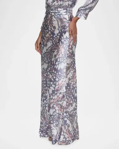 L'Agence Ryker Silk Bias-Cut Skirt | Thumbnail 4 L'Agence Ryker Silk Bias-Cut Skirt | Thumbnail 4