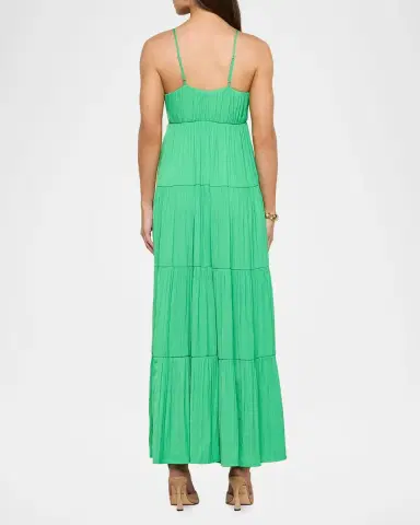 L'AGENCE Lua Tiered Maxi Dress | Thumbnail 2 L'AGENCE Lua Tiered Maxi Dress | Thumbnail 2