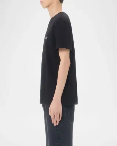 Valentino Garavani Men's VLogo Signature Cotton Short-Sleeve T-Shirt | Thumbnail 5 Valentino Garavani Men's VLogo Signature Cotton Short-Sleeve T-Shirt | Thumbnail 5