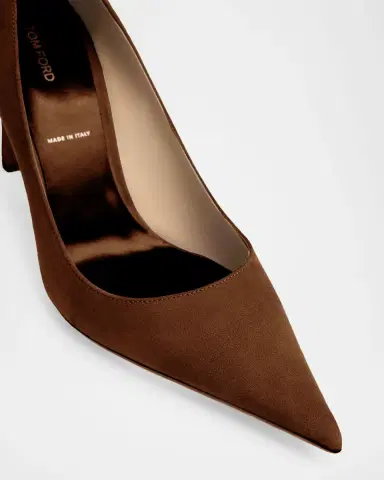 Tom Ford 85mm Suede T-Stiletto Pumps | Thumbnail 2 Tom Ford 85mm Suede T-Stiletto Pumps | Thumbnail 2