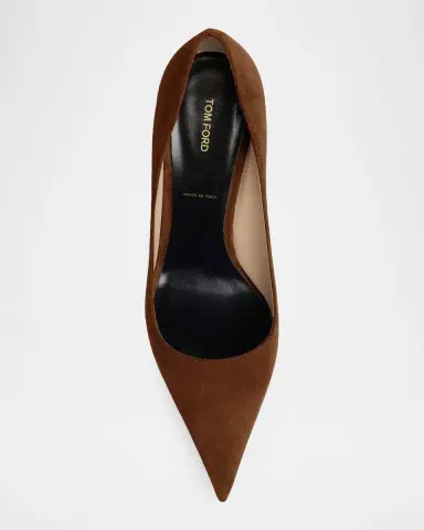 Tom Ford 85mm Suede T-Stiletto Pumps | Thumbnail 3 Tom Ford 85mm Suede T-Stiletto Pumps | Thumbnail 3