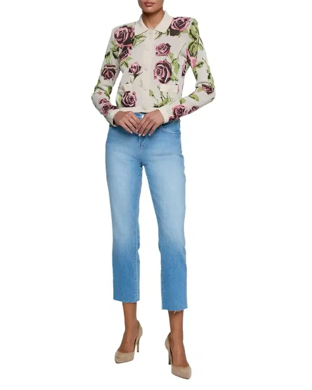 Western Toile Osiris Jacquard Cardigan