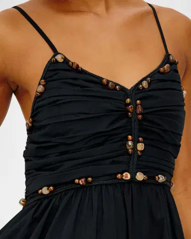 Rails Ivana Beaded Cotton Maxi Dress | Thumbnail 4