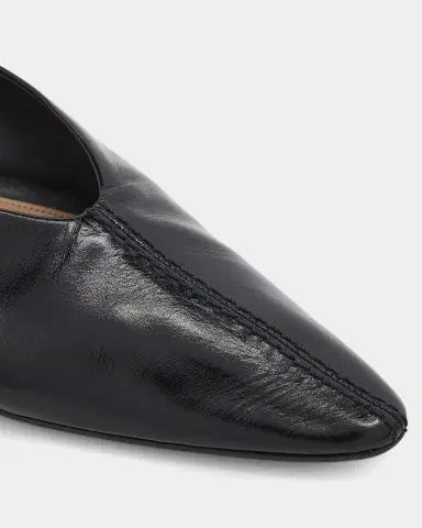 Bottega Veneta 40mm Vesta Nappa Leather Mule Pumps | Thumbnail 2