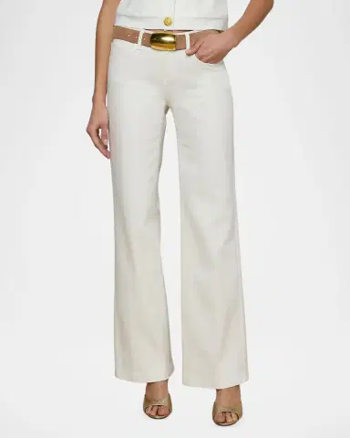 L'Agence Joanne Low-Rise Wide-Leg Jeans | Thumbnail 3