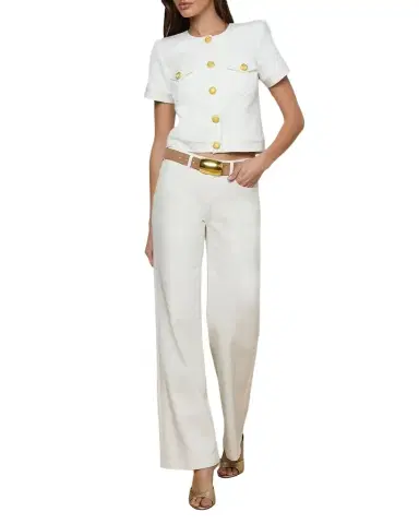 L'Agence Joanne Low-Rise Wide-Leg Jeans | Thumbnail 1