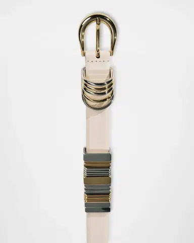 Déhanche Hollyhock Messy Suede Belt | Thumbnail 2 Déhanche Hollyhock Messy Suede Belt | Thumbnail 2