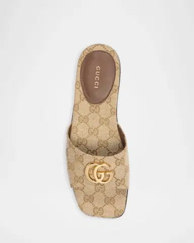 Gucci Marmont GG Canvas Slide Sandals | Thumbnail 2