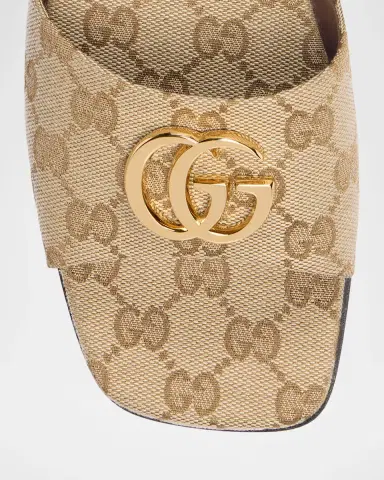 Gucci Marmont GG Canvas Slide Sandals | Thumbnail 3