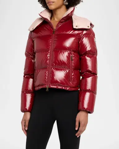 Moncler Niveole Short Down Jacket | Thumbnail 4