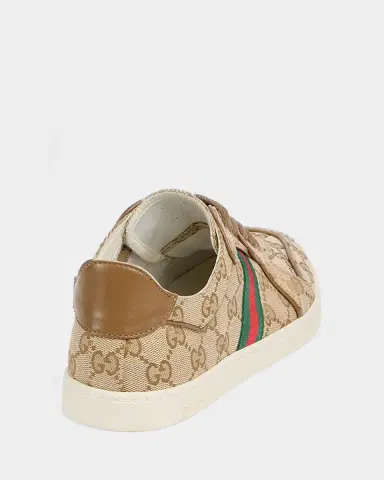 Gucci Stretch GG Canvas Low-Top Sneakers | Thumbnail 2 Gucci Stretch GG Canvas Low-Top Sneakers | Thumbnail 2