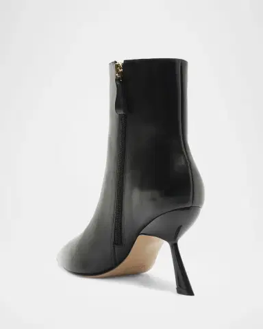Alexandre Birman 85mm Natalie Leather Booties | Thumbnail 2