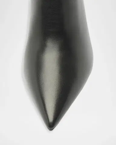 Alexandre Birman 85mm Natalie Leather Booties | Thumbnail 4