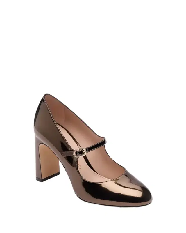 Babette 85mm Patent Leather Mary Jane Pumps