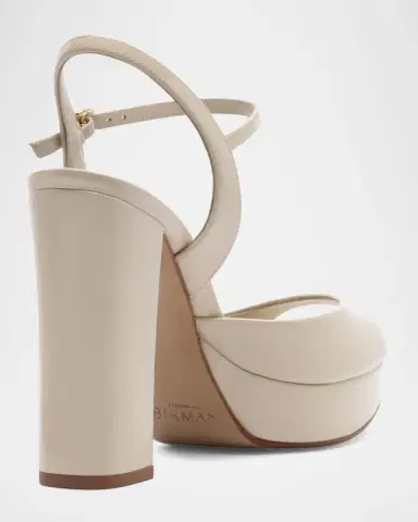 Alexandre Birman 120mm Amy Patent Leather Platform Sandals | Thumbnail 3