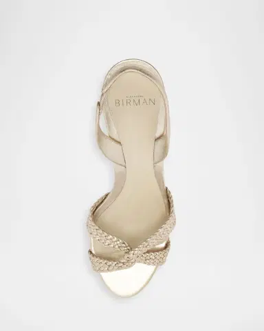 Alexandre Birman 75mm Sabrina Metallic Block Heel Sandals | Thumbnail 5 Alexandre Birman 75mm Sabrina Metallic Block Heel Sandals | Thumbnail 5