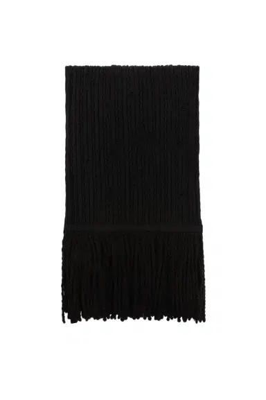 Roberto Cavalli Ribbed-Knit Wool Scarf | Thumbnail 1