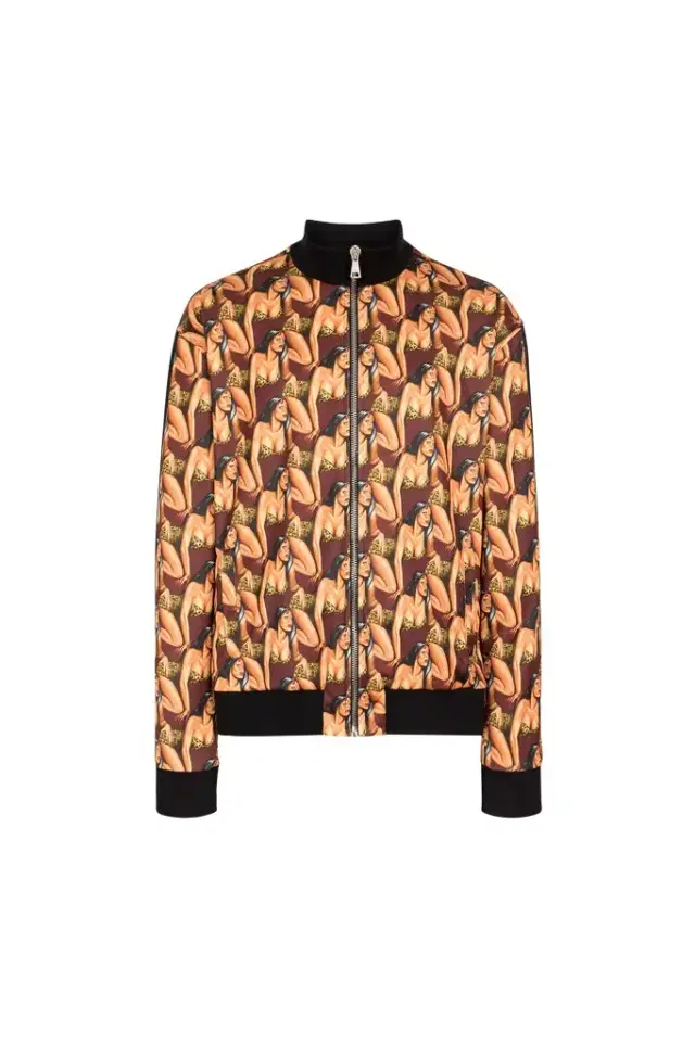 Roberto Cavalli Graphic-Print Track Jacket