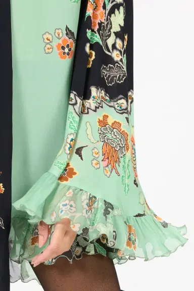 Roberto Cavalli Kimono Print Mini Dress | Thumbnail 5 Roberto Cavalli Kimono Print Mini Dress | Thumbnail 5