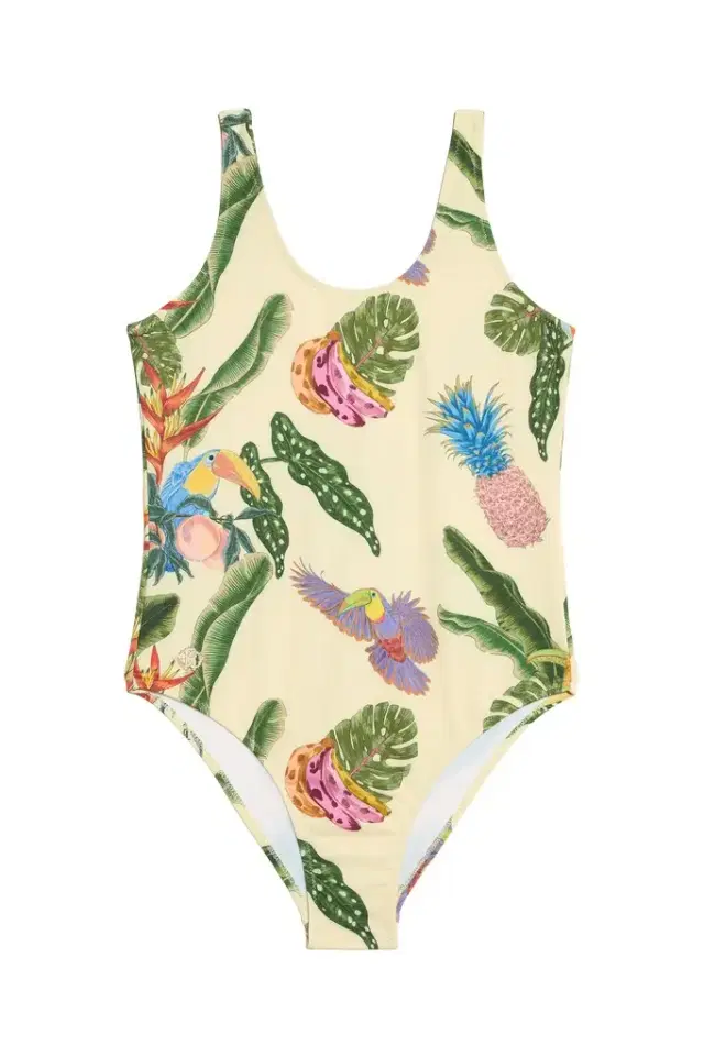 - Girl Beachwear Yellow 10a