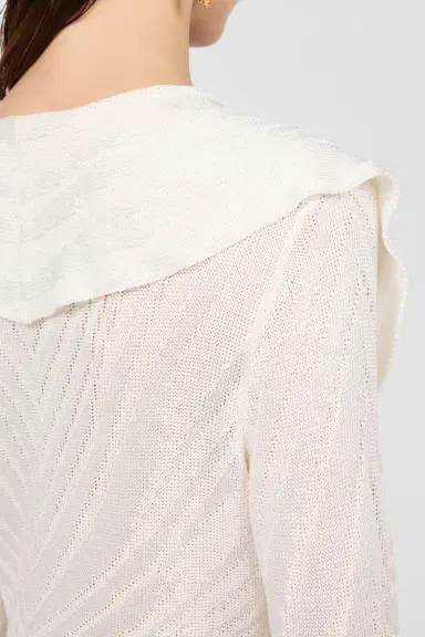 Roberto Cavalli Off-White Cardigan | Thumbnail 5 Roberto Cavalli Off-White Cardigan | Thumbnail 5
