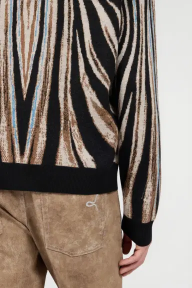 Roberto Cavalli Sweater With Zebra Print | Thumbnail 5 Roberto Cavalli Sweater With Zebra Print | Thumbnail 5