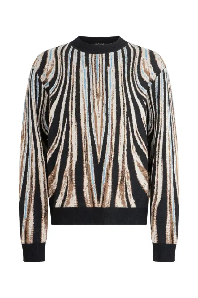 Sweater With Zebra Print Sweater With Zebra Print