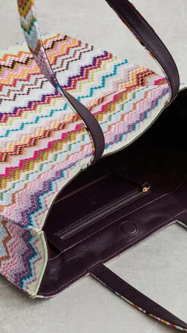 Missoni Raschel Shopping Bag | Thumbnail 6 Missoni Raschel Shopping Bag | Thumbnail 6
