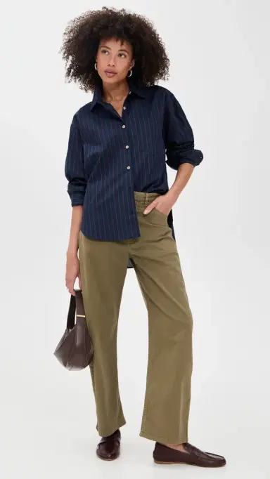Jamie Haller The Weekend Shirt Blue Red | Thumbnail 5 Jamie Haller The Weekend Shirt Blue Red | Thumbnail 5