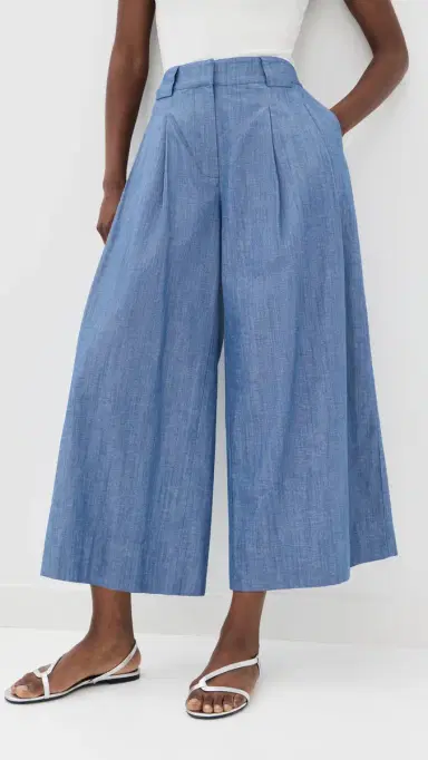 APIECE APART Elan Midrise Palazzo Pants | Thumbnail 2 APIECE APART Elan Midrise Palazzo Pants | Thumbnail 2