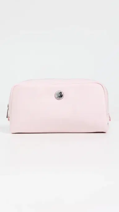 Tory Burch Twist Medium Cosmetic Case Rosette One Size | Thumbnail 2