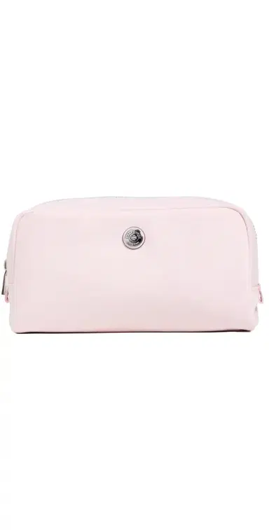 Tory Burch Twist Medium Cosmetic Case Rosette One Size | Thumbnail 1
