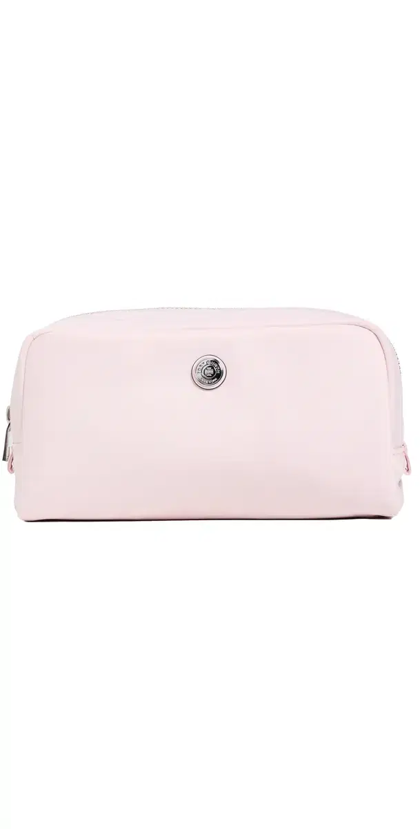 Tory Burch Twist Medium Cosmetic Case Rosette One Size
