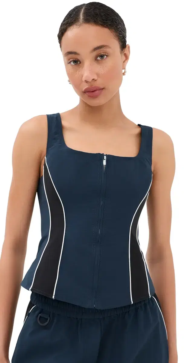 Aya Bustier Top Midnight Multi
