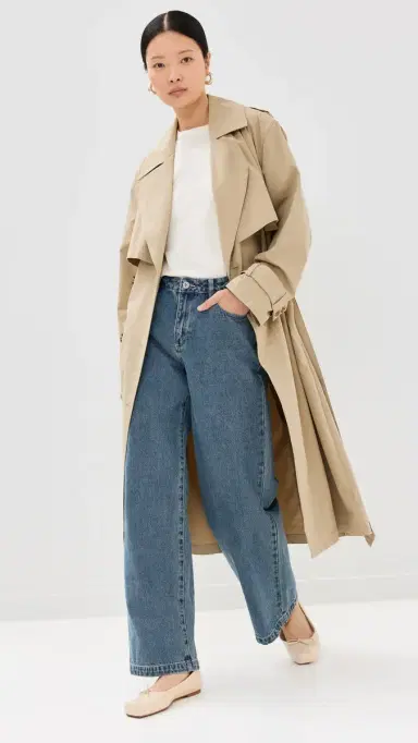 Joe's Jeans The Elizabeth Trench Coat Biscotti S | Thumbnail 2