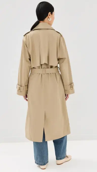 Joe's Jeans The Elizabeth Trench Coat Biscotti S | Thumbnail 3