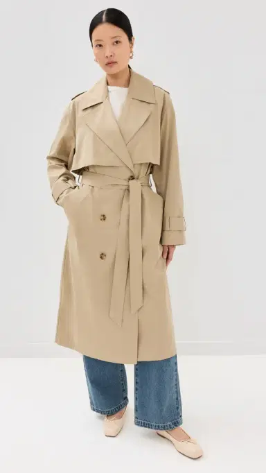 Joe's Jeans The Elizabeth Trench Coat Biscotti S | Thumbnail 5