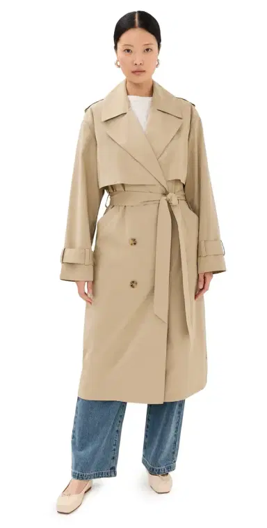 Joe's Jeans The Elizabeth Trench Coat Biscotti S | Thumbnail 1