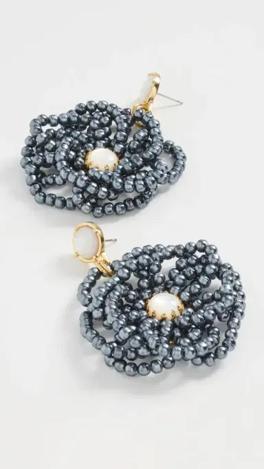 Brinker + Eliza Gardenia Earrings | Thumbnail 4 Brinker + Eliza Gardenia Earrings | Thumbnail 4