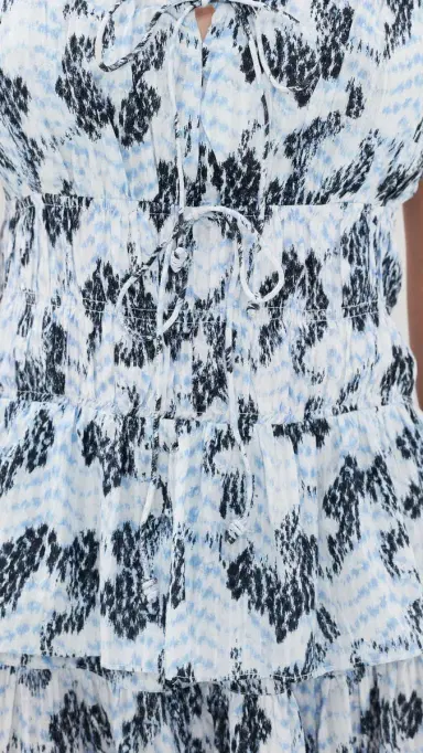 Ulla Johnson Anya Sleeveless Cotton Top Ciel | Thumbnail 6