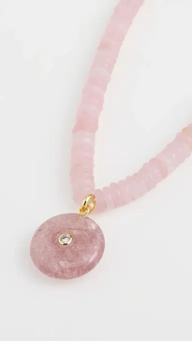 Luv Aj The Côte d'Azur Pendant Necklace Gold One Size | Thumbnail 4 Luv Aj The Côte d'Azur Pendant Necklace Gold One Size | Thumbnail 4