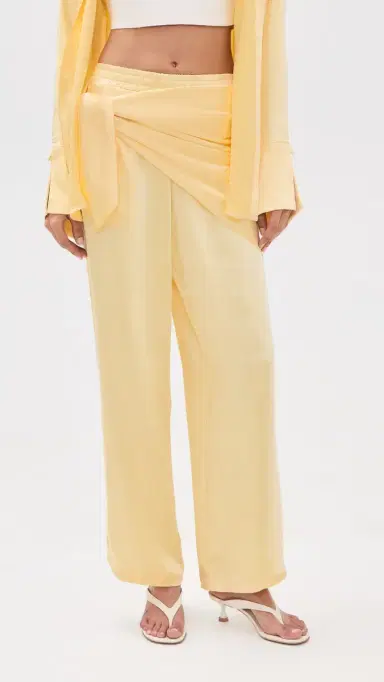 4th & Reckless Corbie Trousers Lemon S | Thumbnail 2