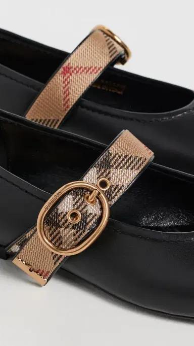 Burberry Robin Ballerina Flats Black 37 | Thumbnail 6