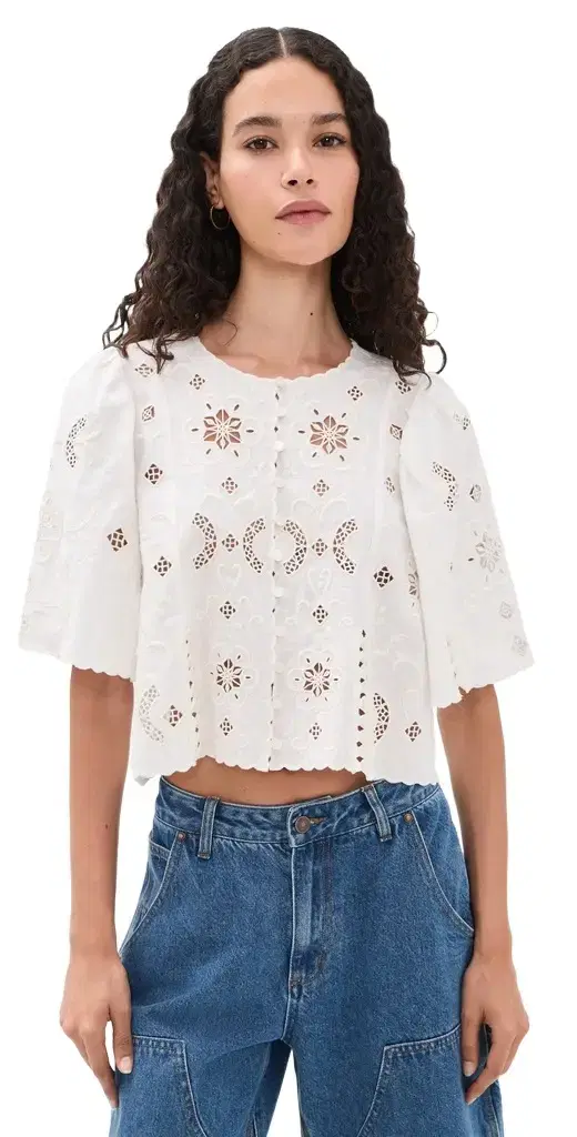 Gardener Embroidered Top Gardener Embroidered Top