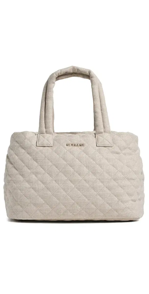 MZ Wallace Medium Metro City Tote Sandy Linen One Size