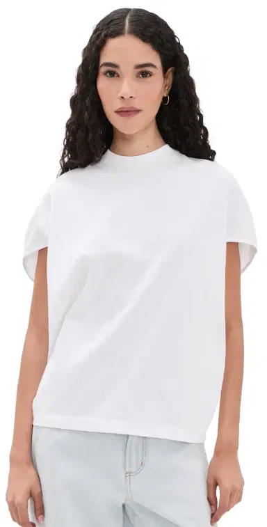 AGOLDE Souline T-Shirt White | Thumbnail 1 AGOLDE Souline T-Shirt White | Thumbnail 1