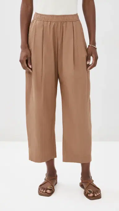 APIECE APART Spa Pleat Pants Deep Khaki | Thumbnail 2